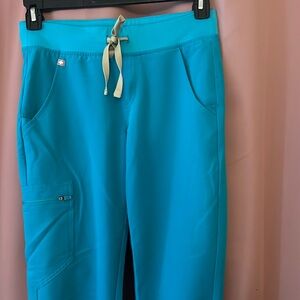 FIGS Limited Edition Teal Zamora Joggers | Size XS/P
